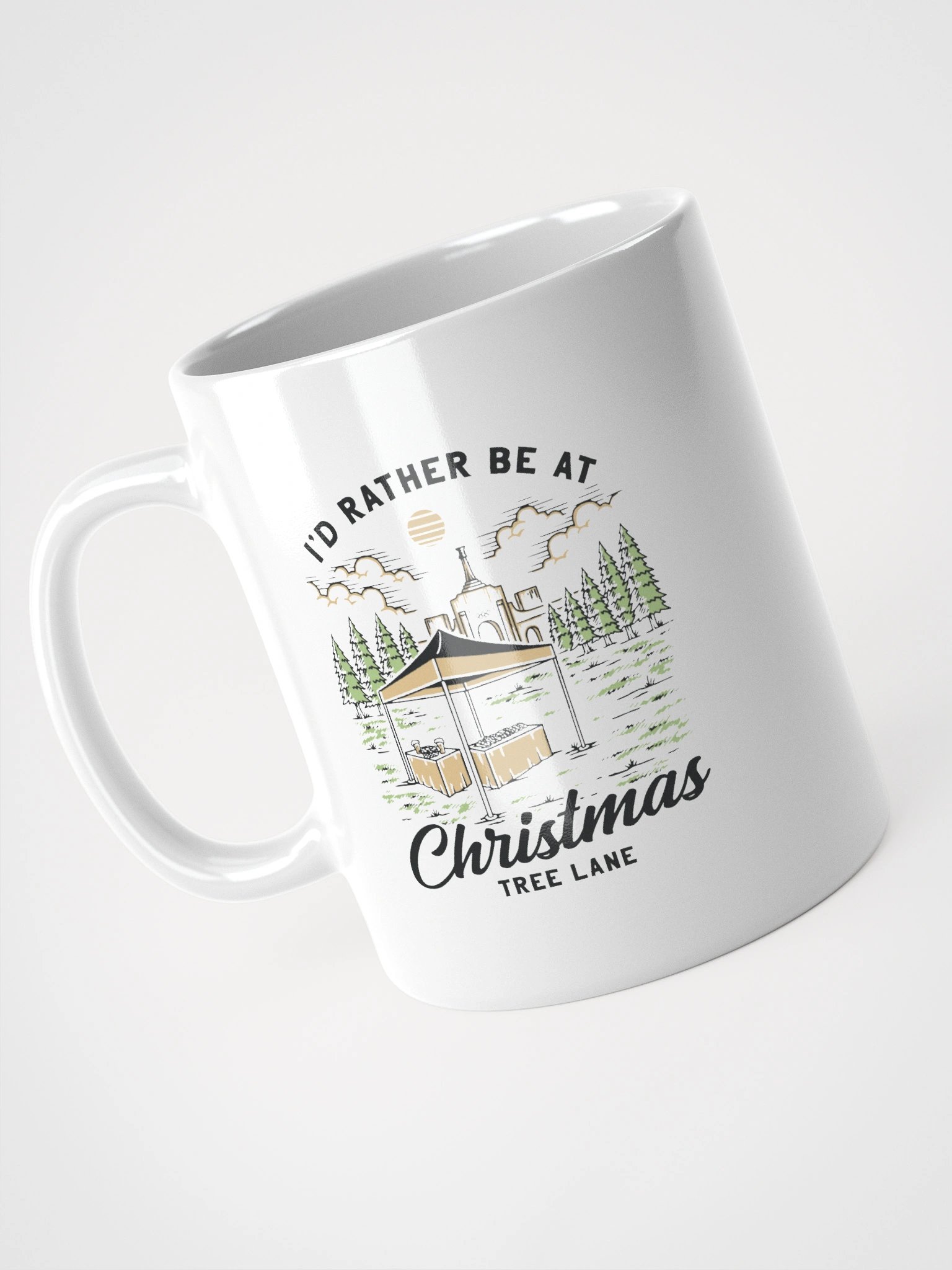 I'd Rather Be At Christmas Tree Lane Mug product image (9)