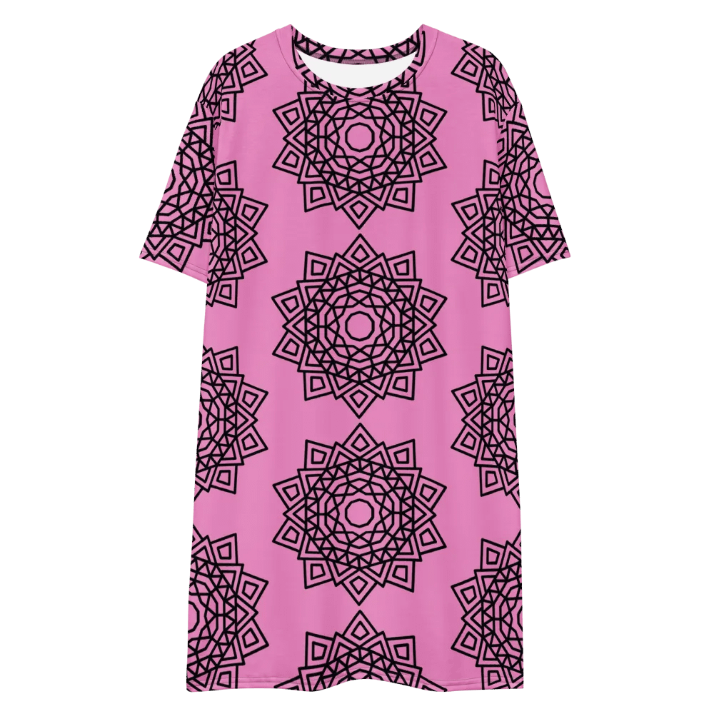 Pink Mandala T Dress product image (6)