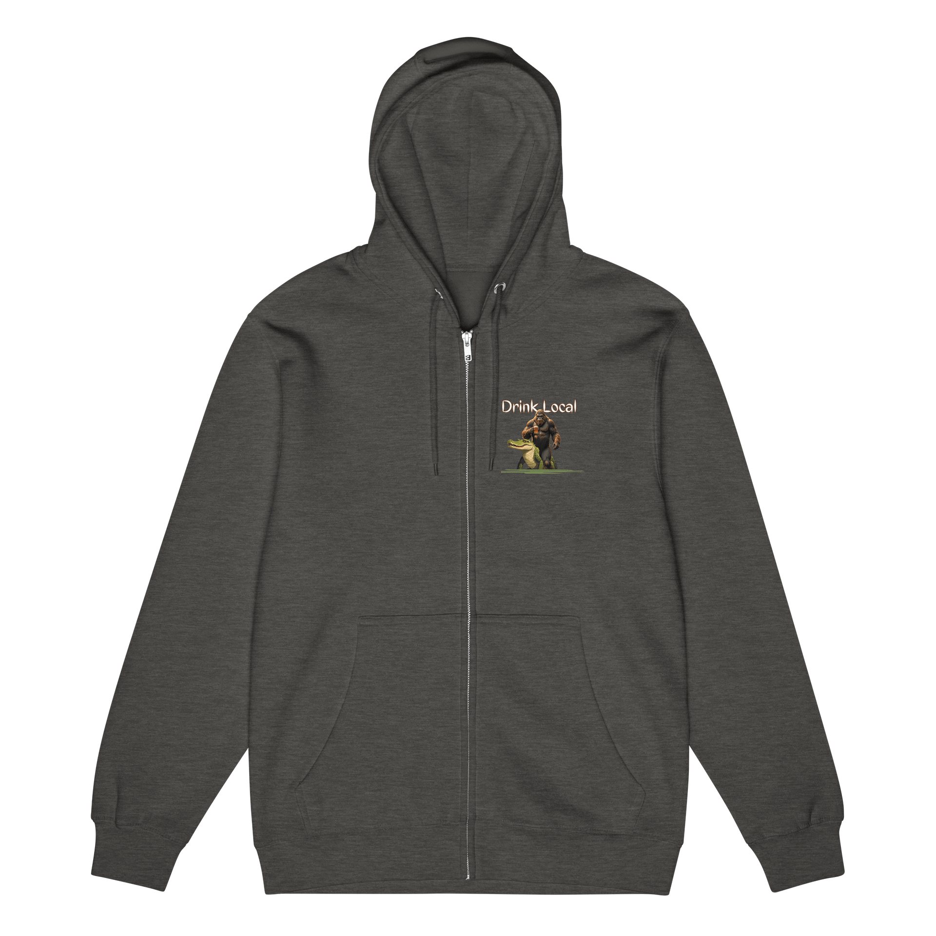 Drink Local (Beer) Full Zip Hoodie product image (6)