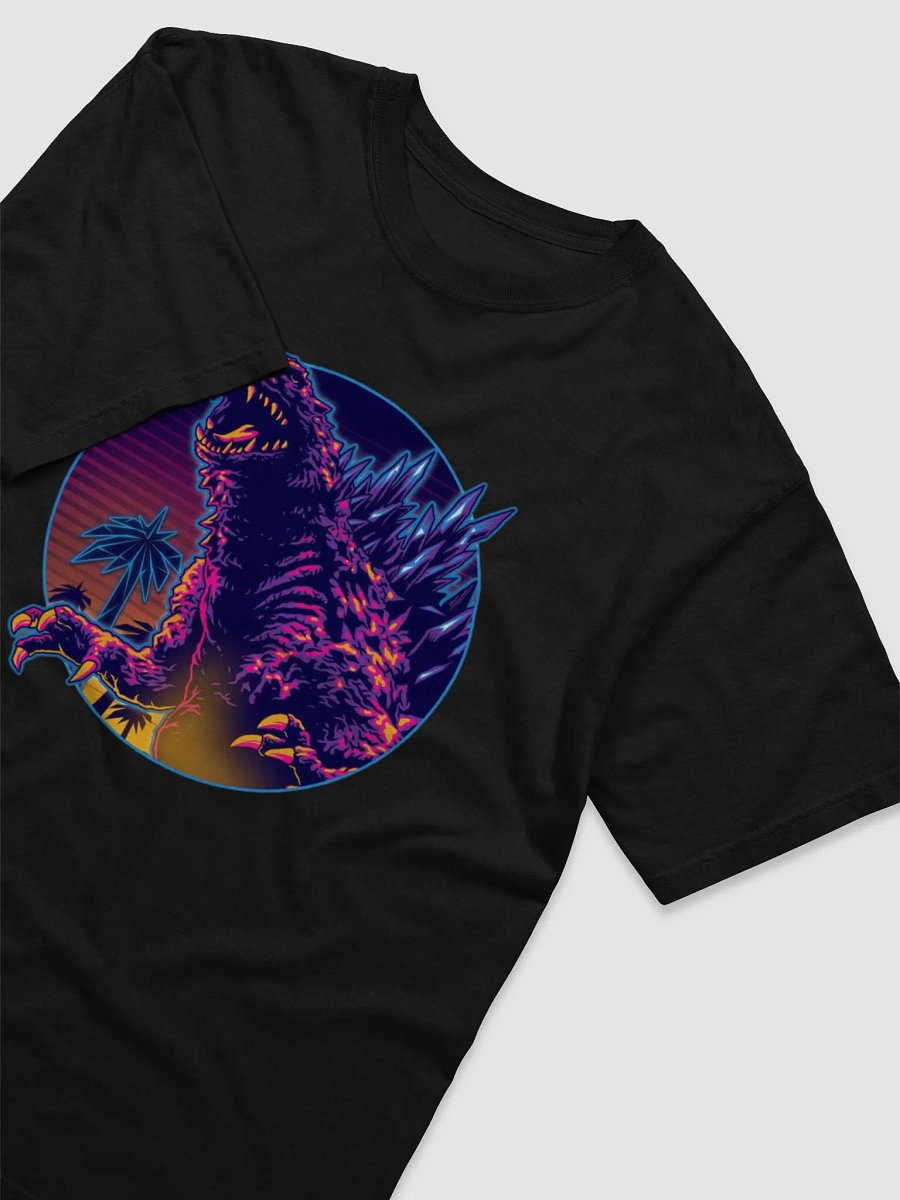 Godzilla Graphic Synthwave T-Shirt product image (3)