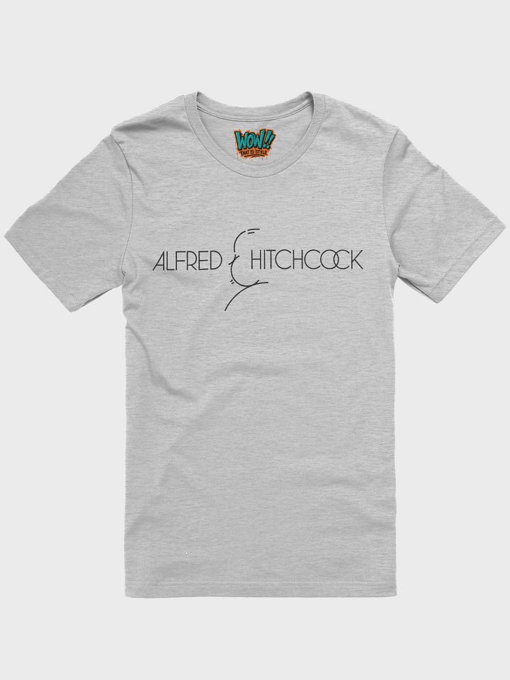 Alfred Hitchcock Silhouette Profile Stylized T-Shirt product image (1)