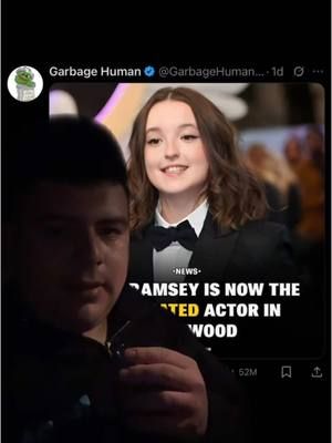 Haven’t watched the recent season of TLOU but this by no means makes it okay to harass someone this much just for acting. 