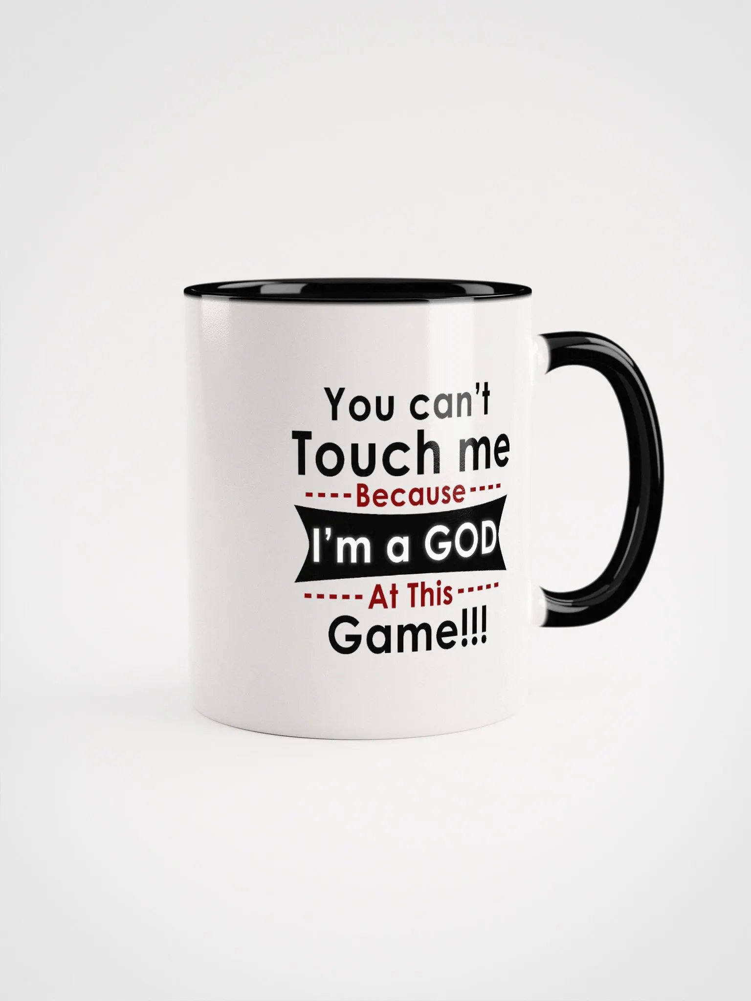 I'm a GOD at this game mug product image (2)