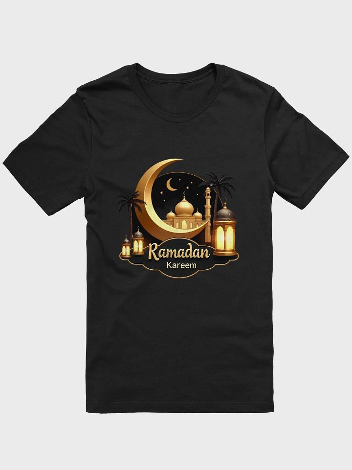 Golden Ramadan Kareem T-Shirt – Celebrate the Holy Month in Style product image (2)