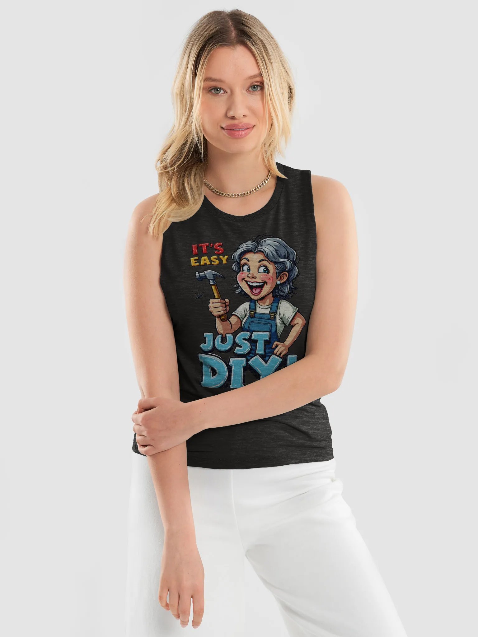 DIY Enthusiast Flowy Muscle Tank product image (9)