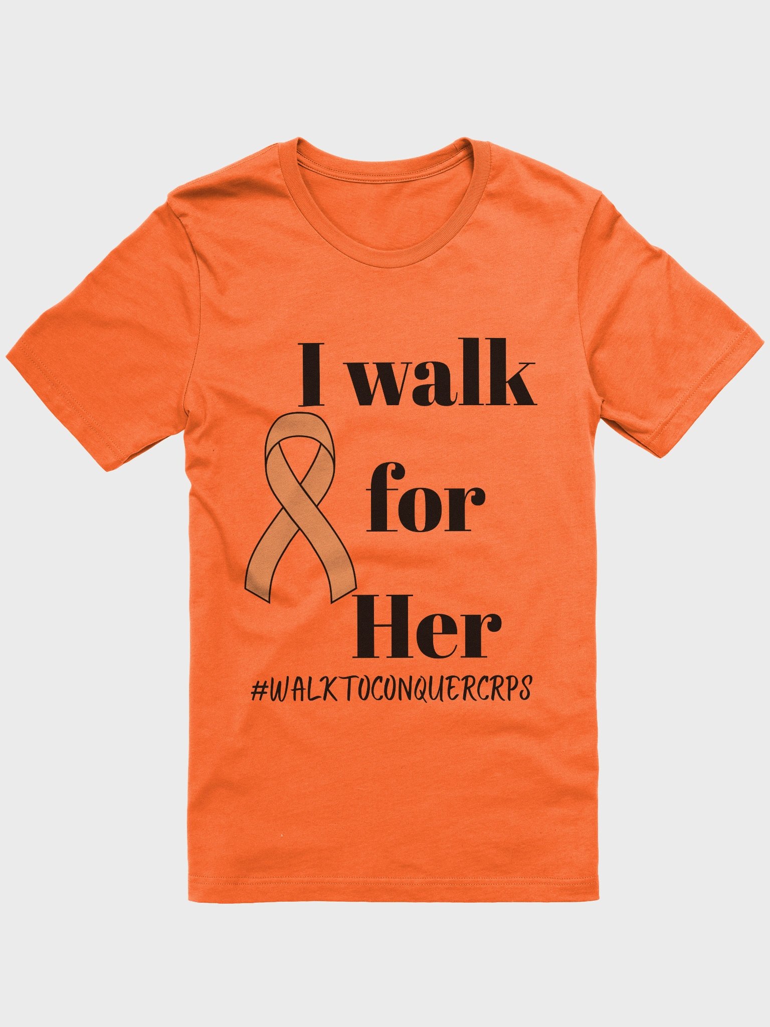 I Walk for HER Walk to Conquer CRPS T-Shirt product image (37)