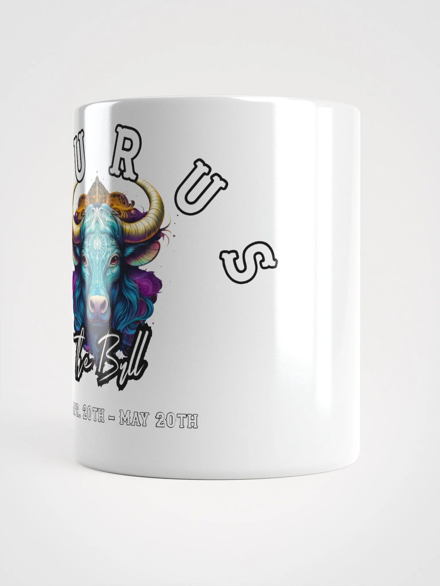 Taurus - Zodiac White Mug product image (3)