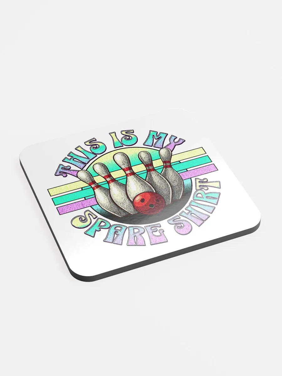 This Is My Spare Shirt Bowling Strike It Rich Coaster Set product image (3)