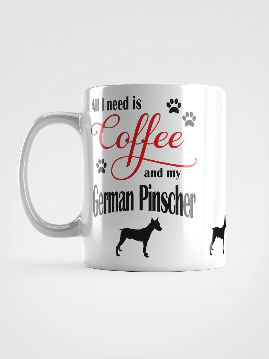 Coffee and my German Pinscher Mug product image (6)