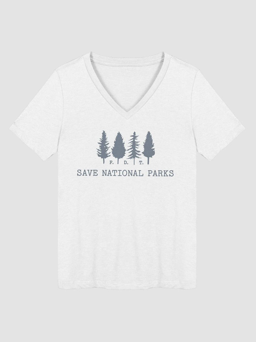 Save National Parks V-Neck TShirt product image (1)