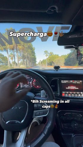 Hellcat WHINING in all caps 😂🔥 #Srt #challenger #cars