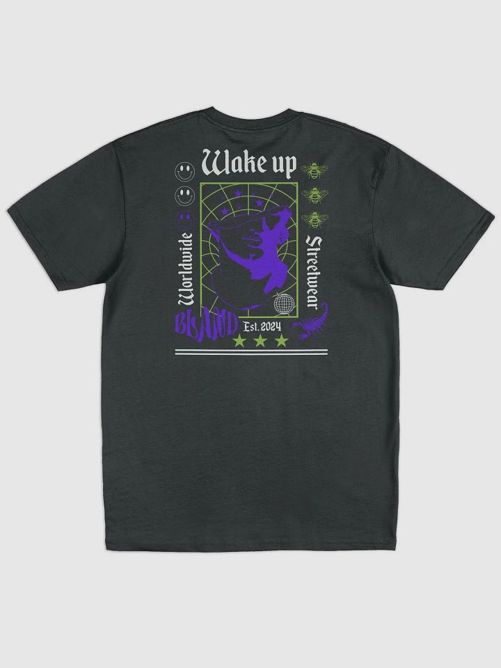 WAKE UP Premium Heavyweight Tee product image (1)