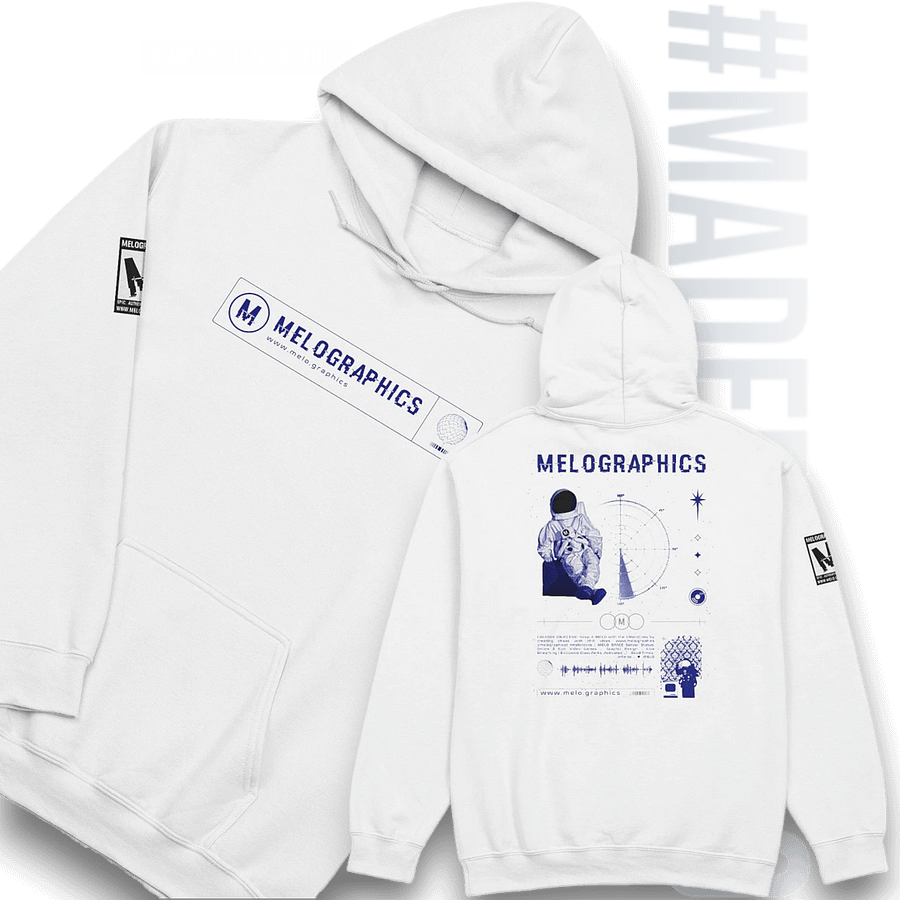 Darkspace Style - Basic Hoodie | #MadeByMELO product image (3)