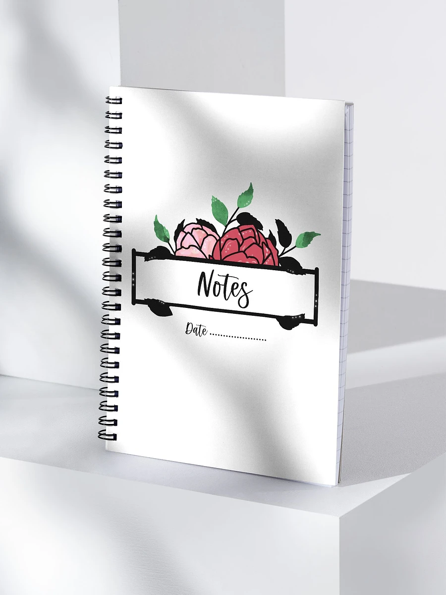 Chrysanthemum Notebook - White product image (4)