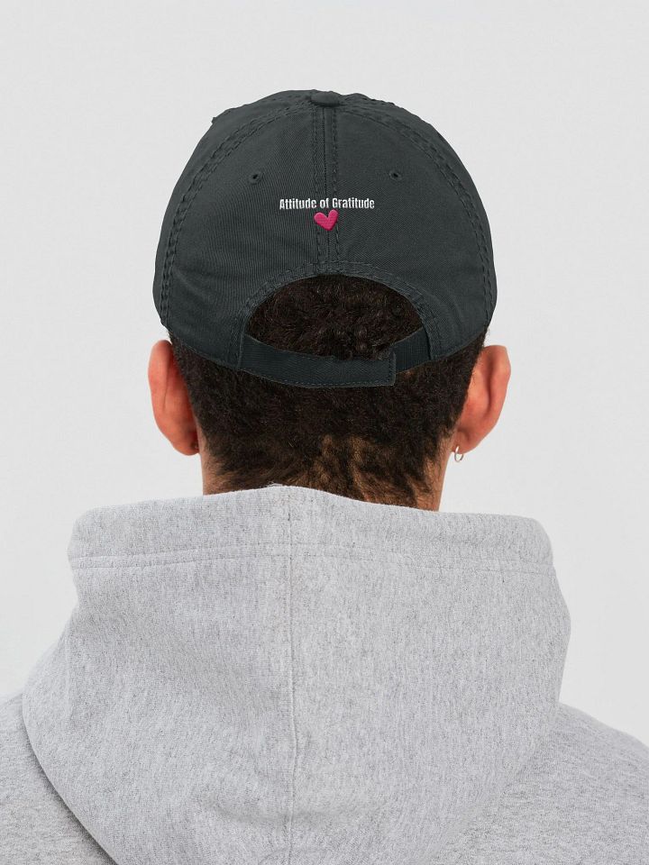 MB Distressed Hat Attitude of Gratitude🩷 product image (2)