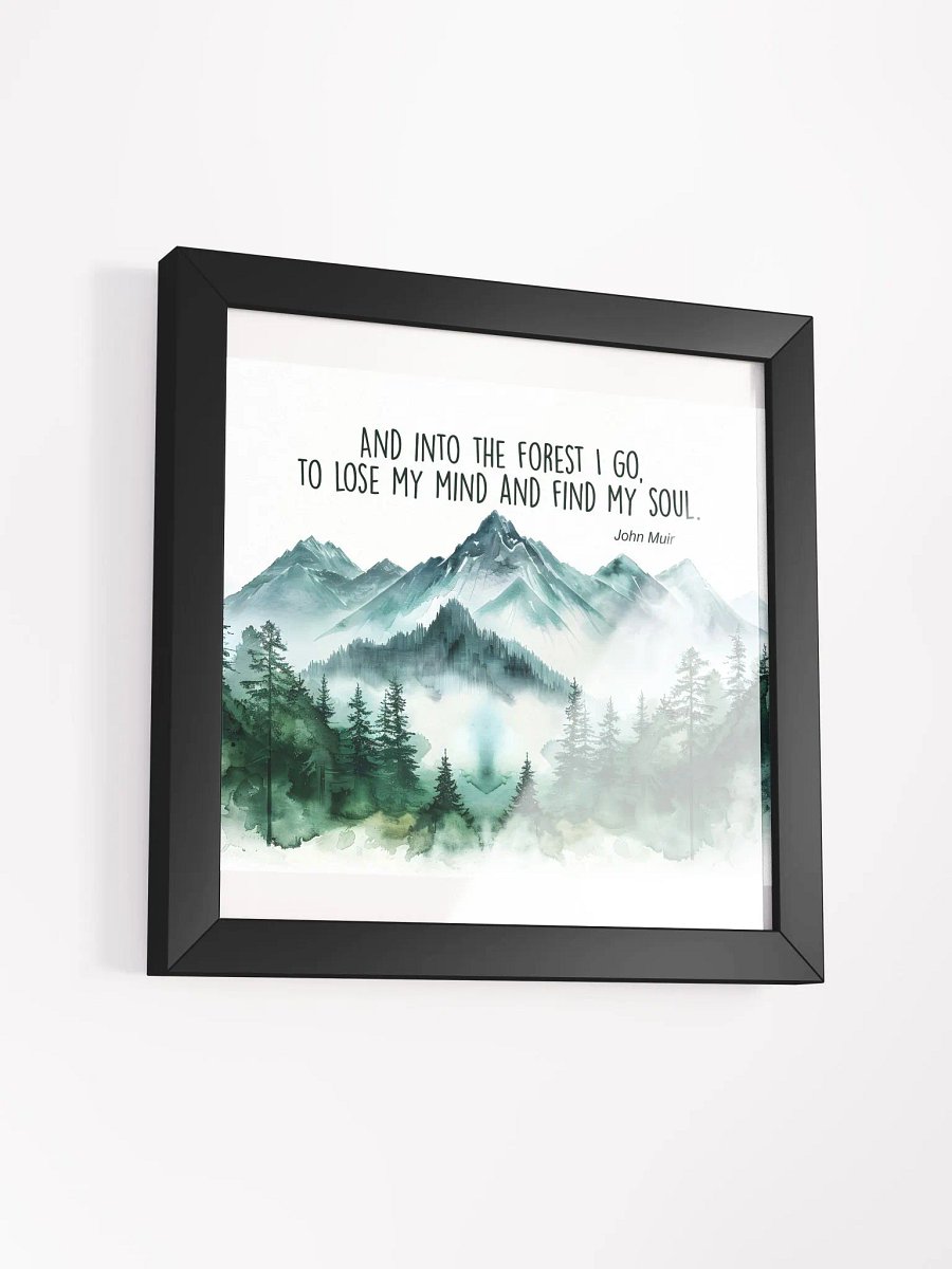 Into the Forest I Go" Wall Art product image (9)