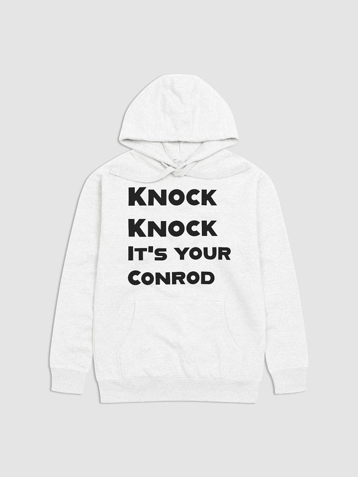 "Knock Knock, It's Your Conrod" Humorous Hoodie product image (2)