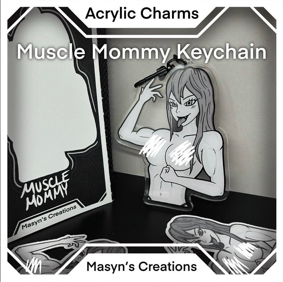 Muscle Mommy Keychain product image (1)
