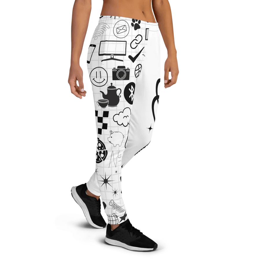 TheeMlle'N'Chill - All Over Print Joggers product image (6)