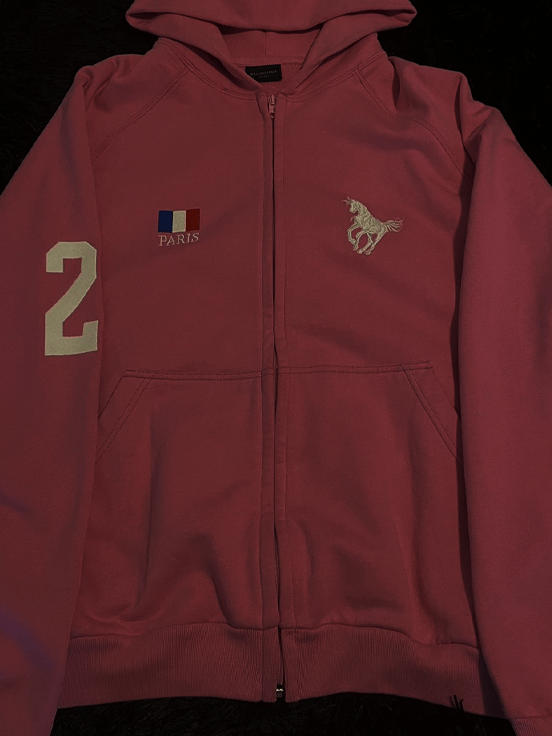 ❤️Balenciaga Pink Polo Zip-Up❤️ product image (2)