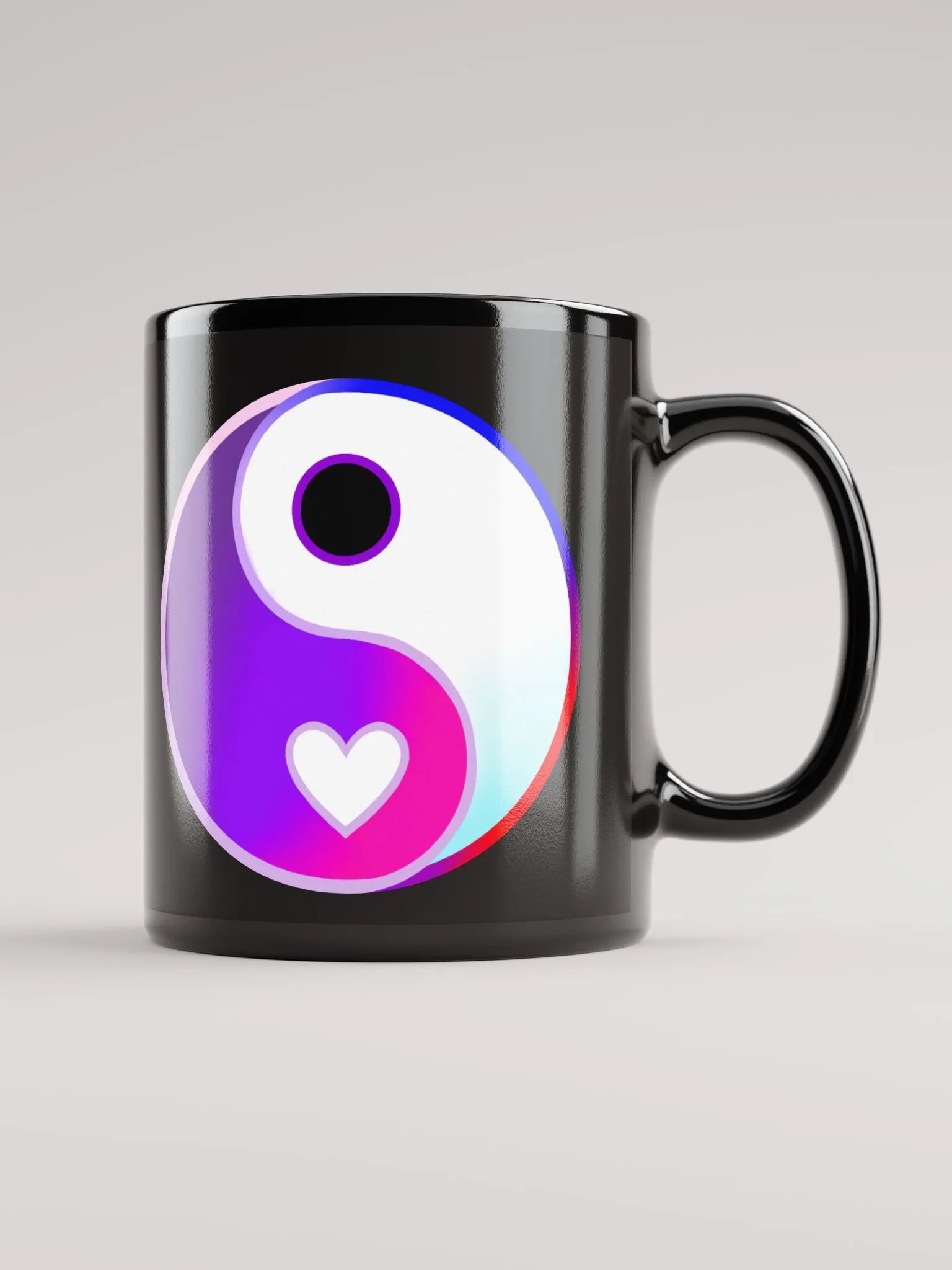 MizGuided Roads Black Ceramic Mug product image (1)