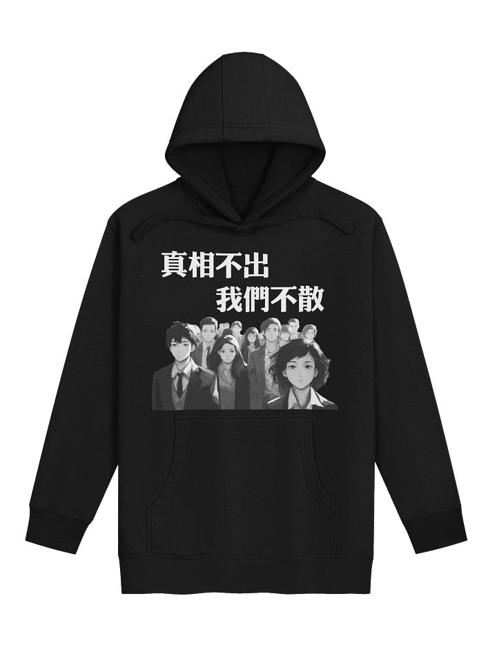 真相不出，我們不散｜男女通用高級連帽衫【正體字版】 product image (1)