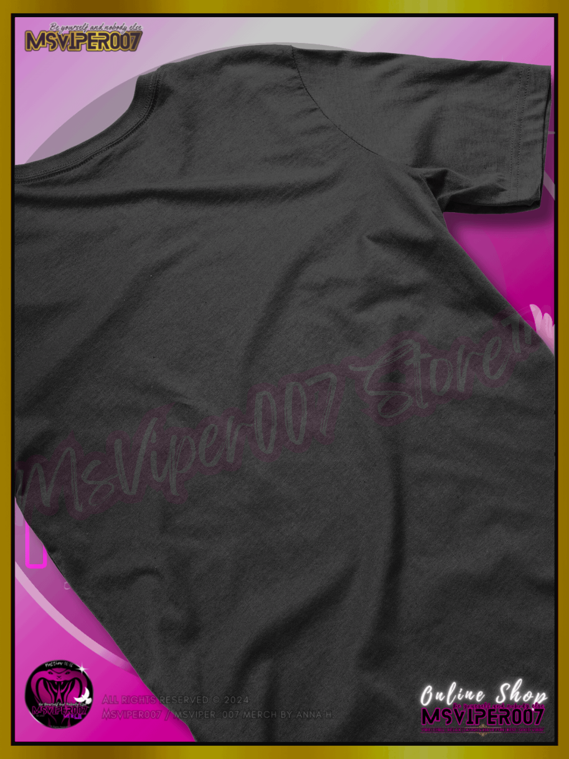 T-Shirt - MsViper007's "Lag Be Real in these Skreetz [pink]" Gaming Comfort T-shirt By Anna H. product image (4)