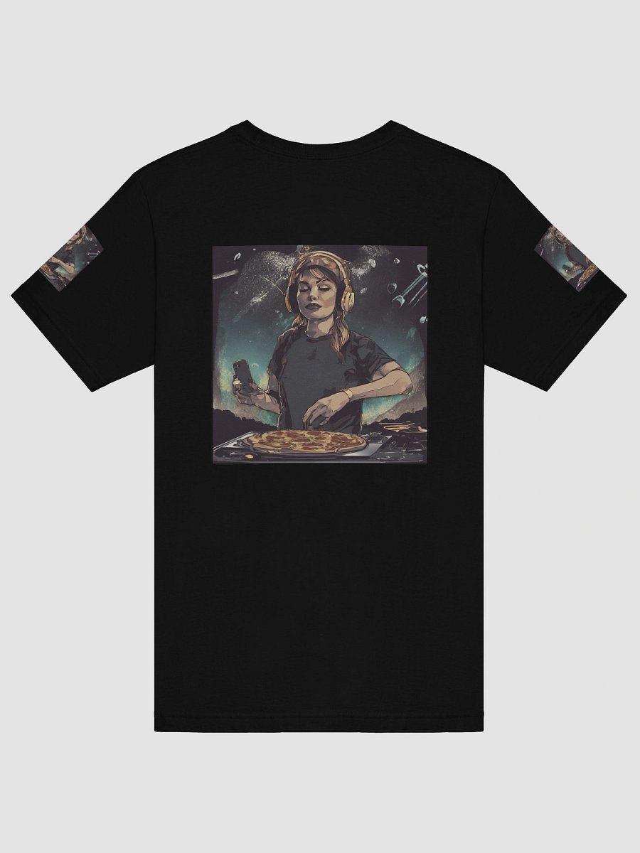 Cosmic DJ Pizza T-Shirt product image (6)