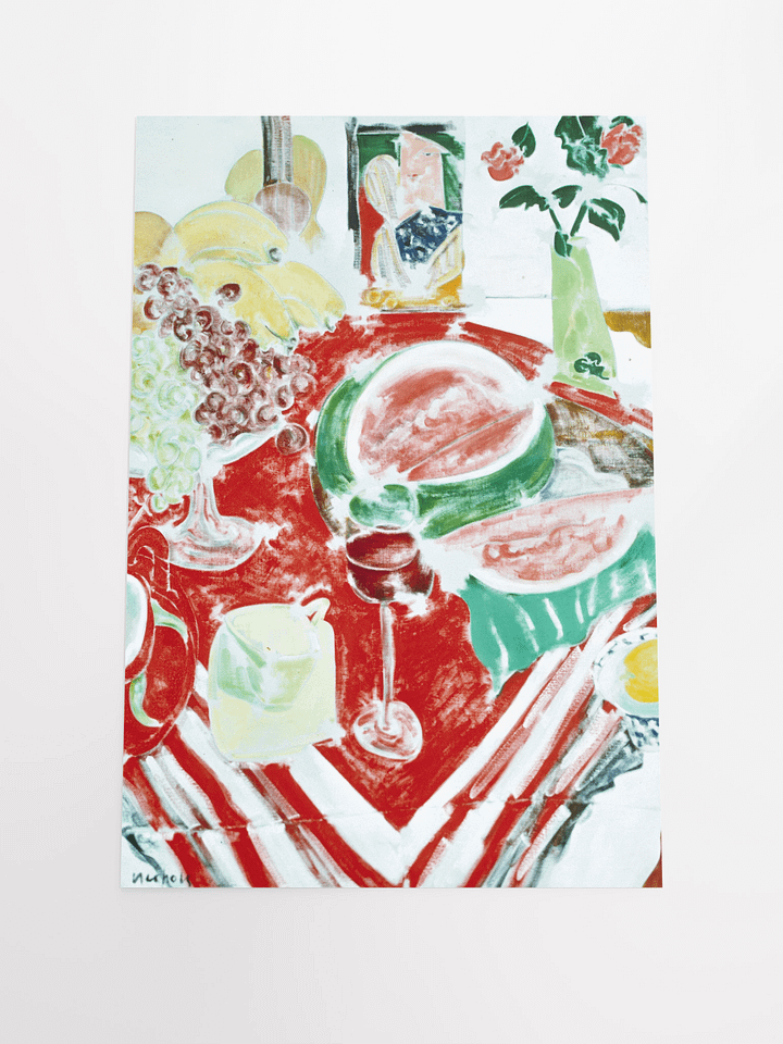 Still Life with Watermelon (1985) print product image (2)
