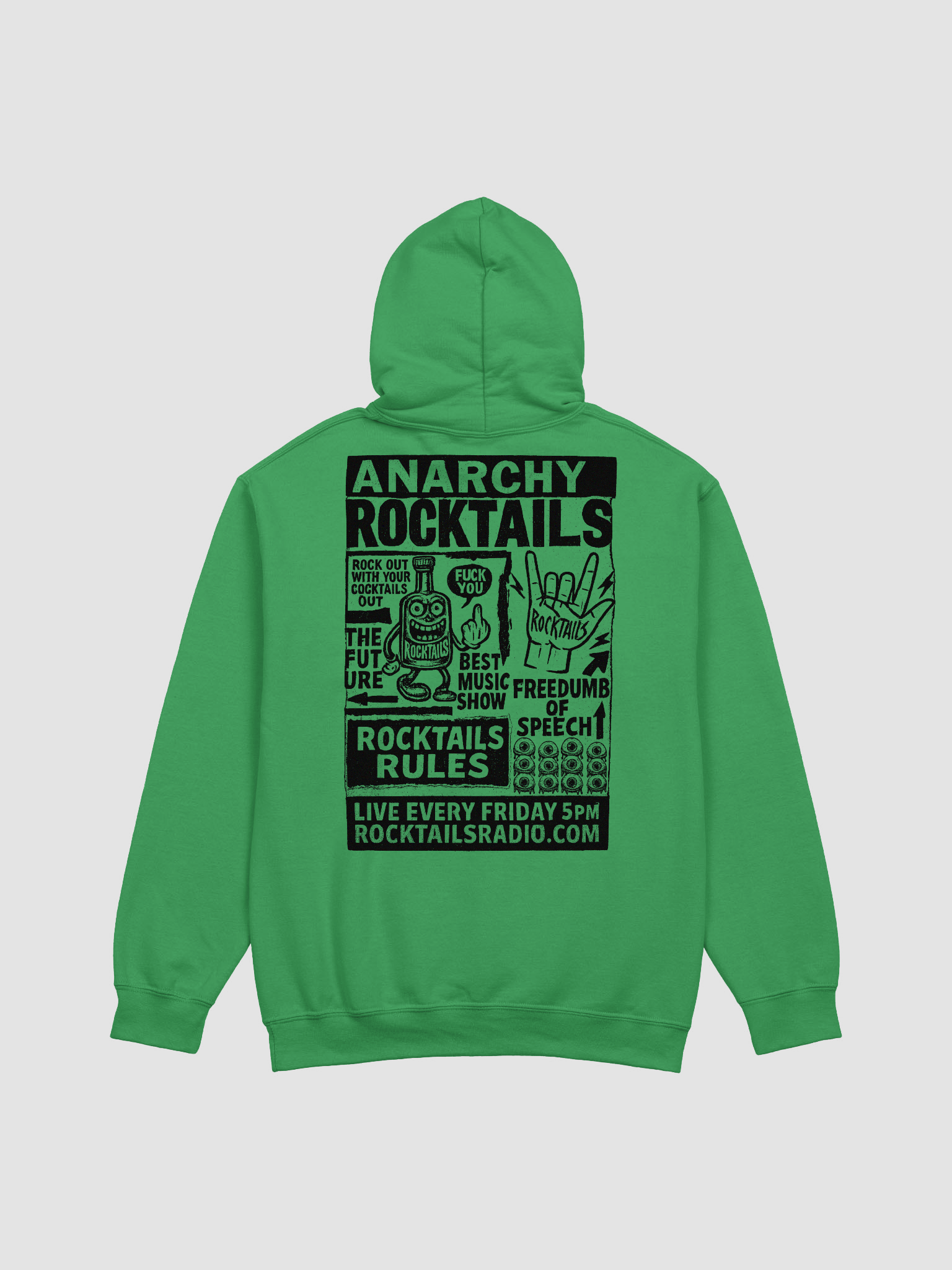 The Four Horseman of Rocktails Hoodie product image (2)