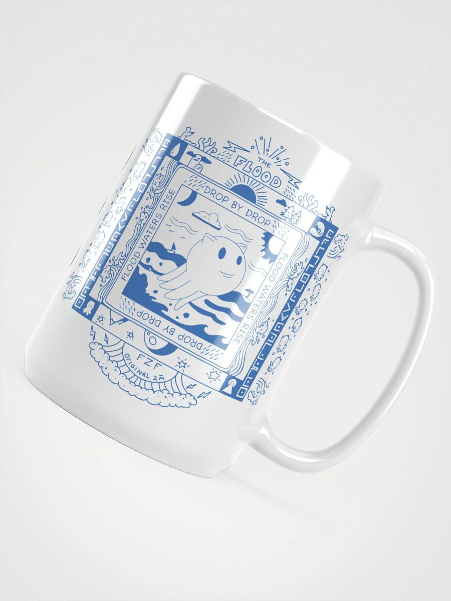 Flood Blue Line 15oz Mug - Double Sided product image (4)