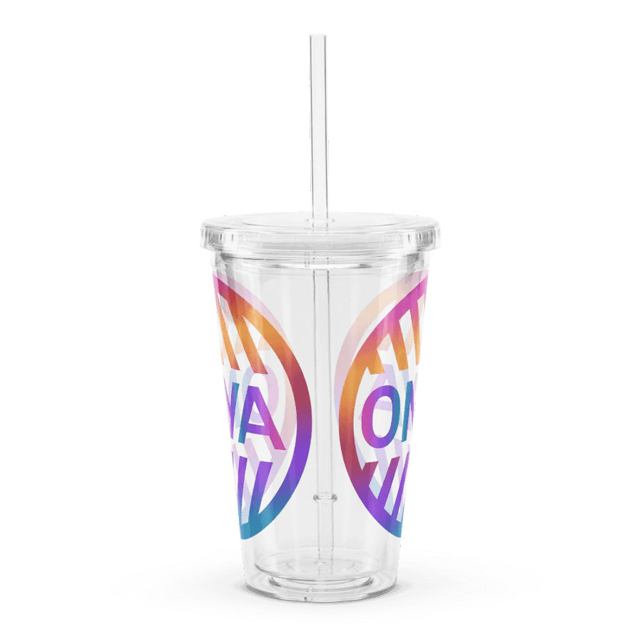 Retro ONYA Plastic Tumbler product image (3)