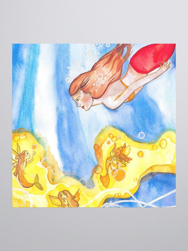 Mermaid Illumination Sticker product image (2)