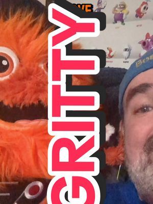 No big deal. Just adding a little @Gritty to the game room. #hockey #fyp #mascot @squishables 