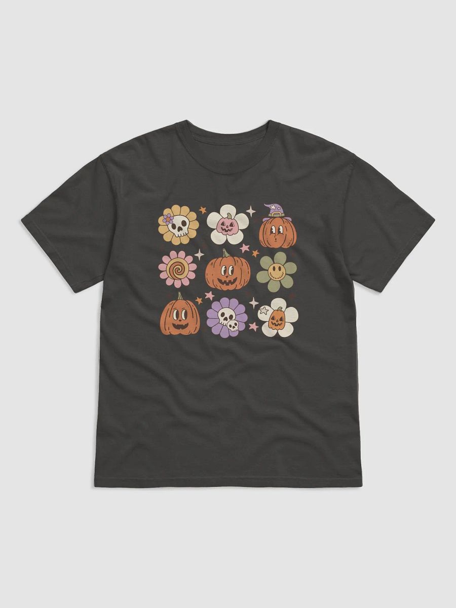 A Grid of Fall and Halloween Elements(2) T-Shirt | Cute Fall and Halloween T-Shirt Design product image (23)