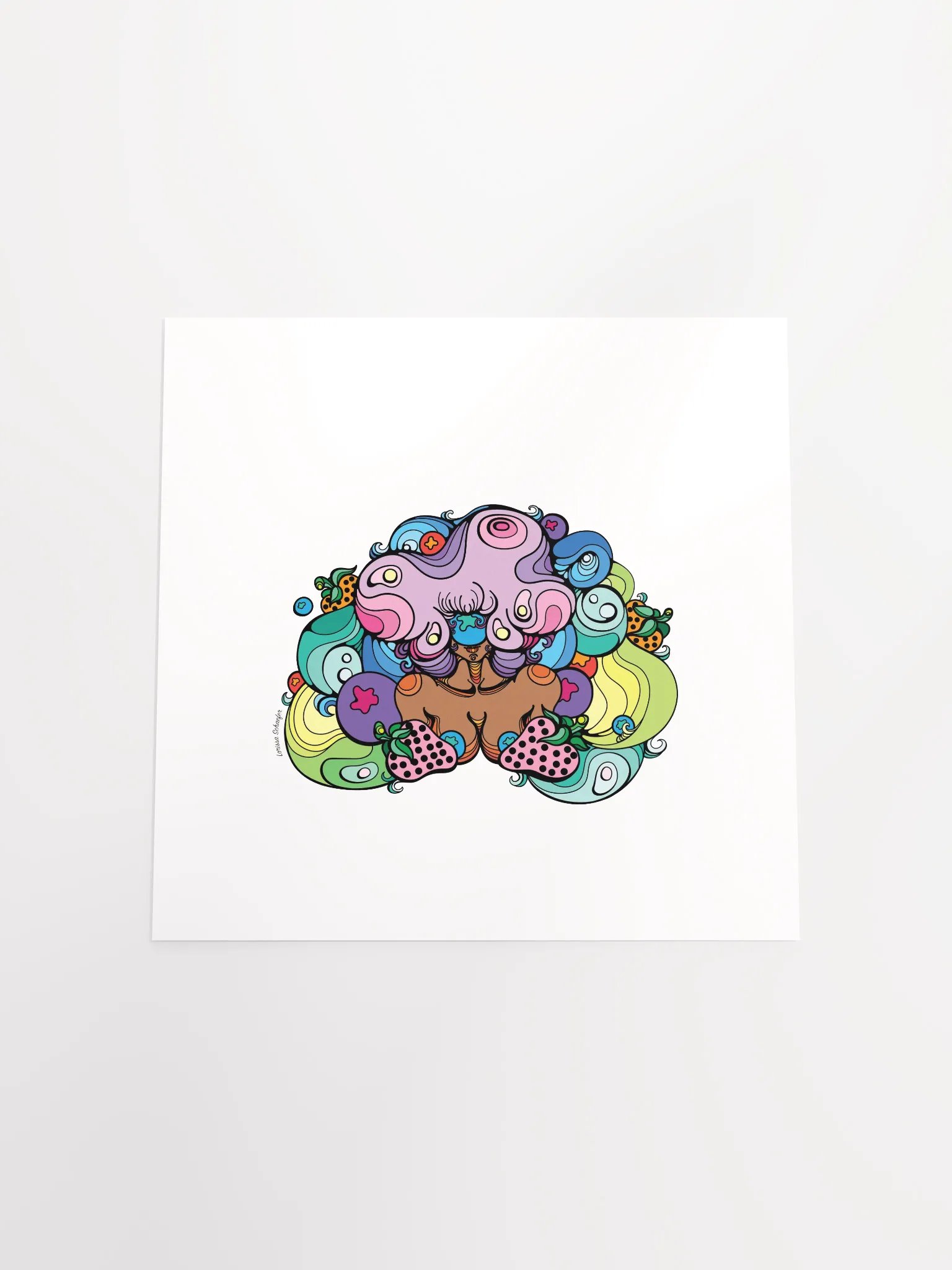 "The Chartreuse Maiden" Print product image (19)