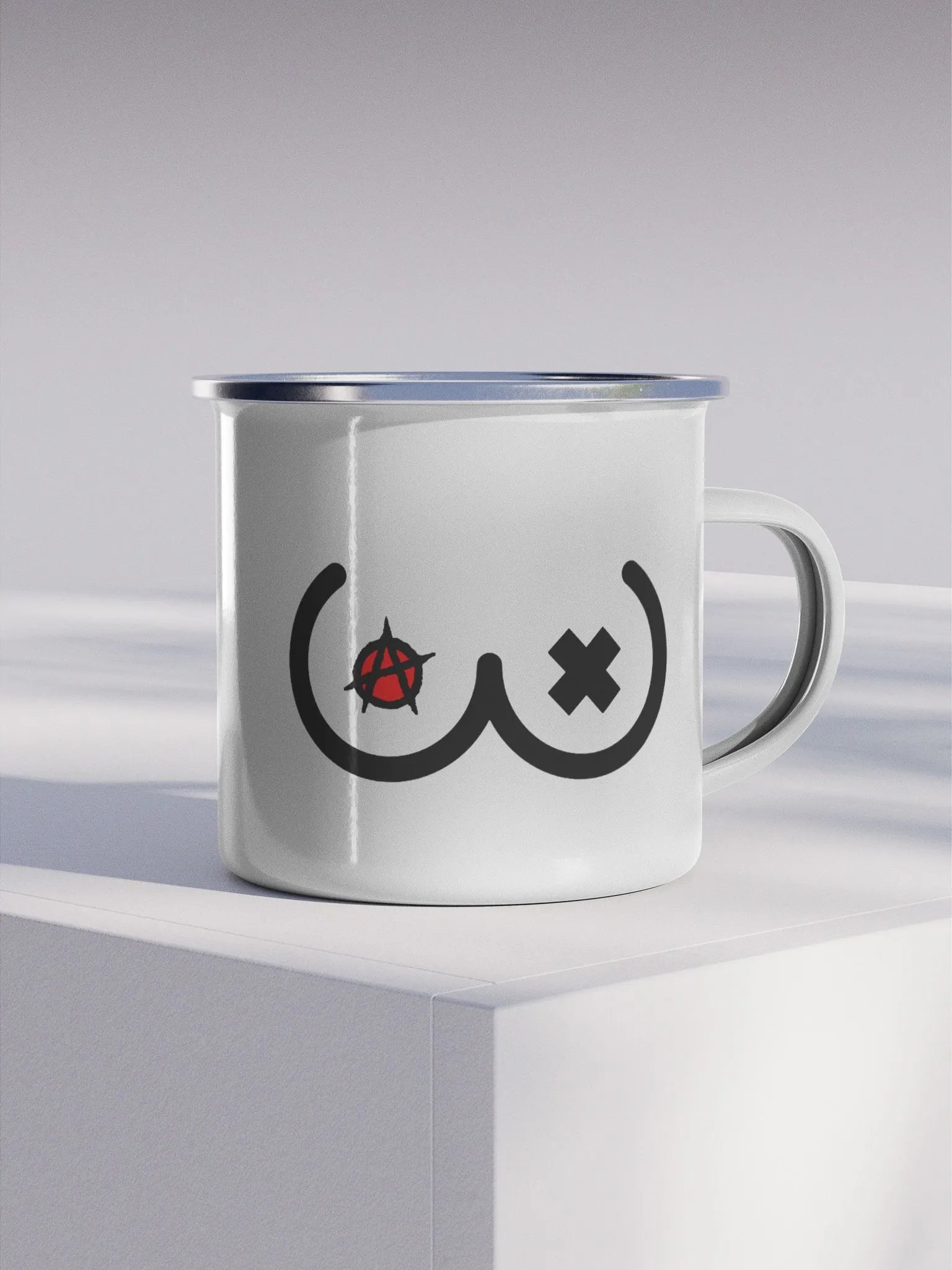 Vixwytch Bobs Enamel Tea Mug product image (5)