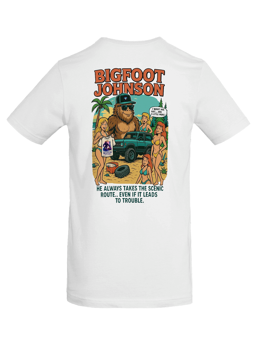 Bigfoot Johnson Scenic Route Tee (White) product image (8)