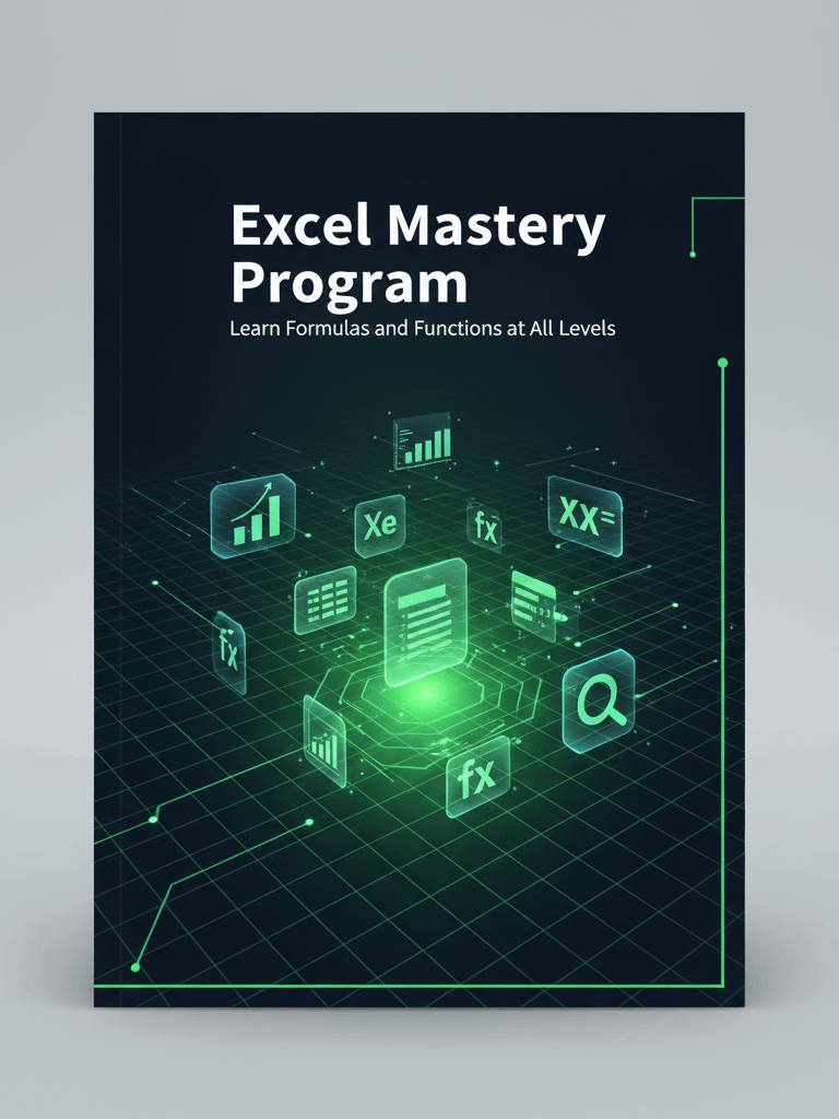 Excel Mastery Collection: 5 eBooks for Total Excel Mastery To Build Advanced Skills product image (3)