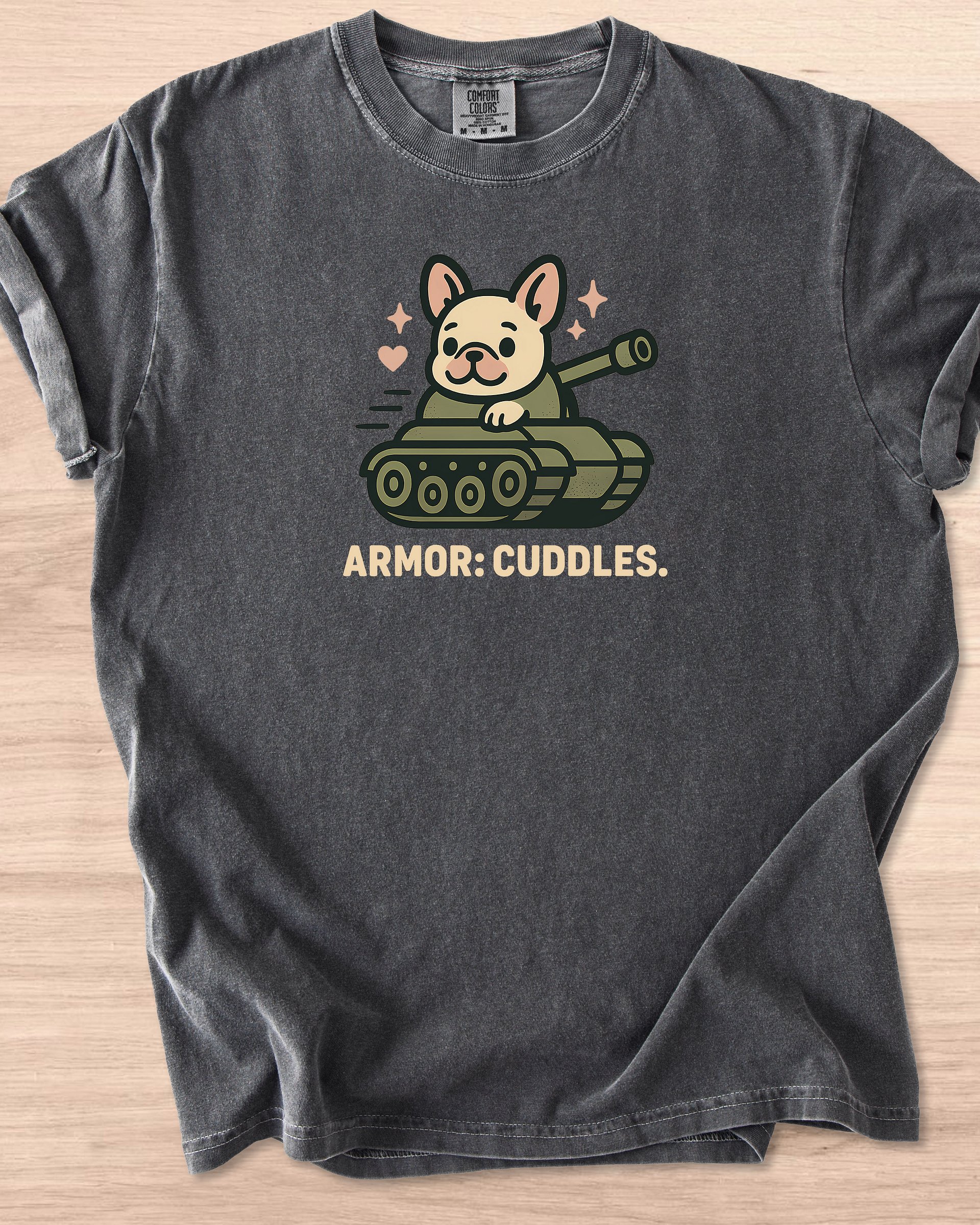 Tiny Tank Armor Cuddles (Frenchie) Tee product image (41)