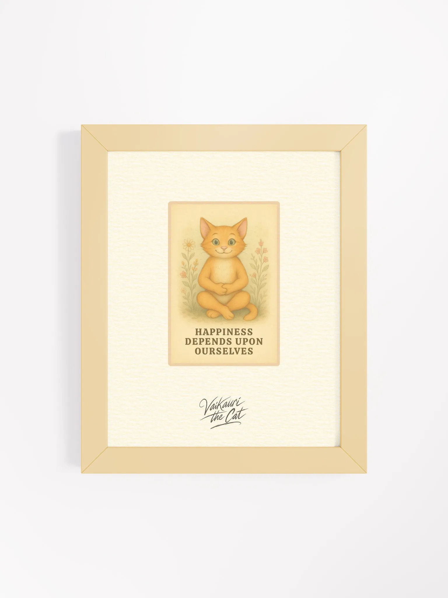 Vaikauri the Cat Happiness Artprint product image (8)