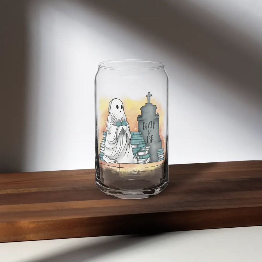 Death by TBR glass tumbler product image (9)