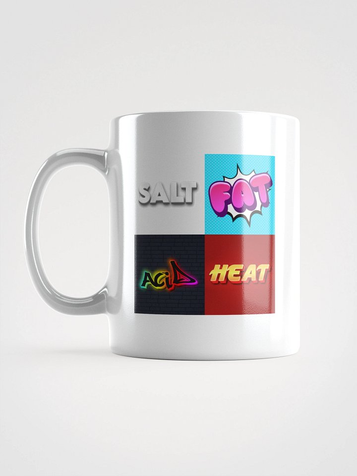 Salt Fat Acid Heat - White Glossy Mug product image (2)