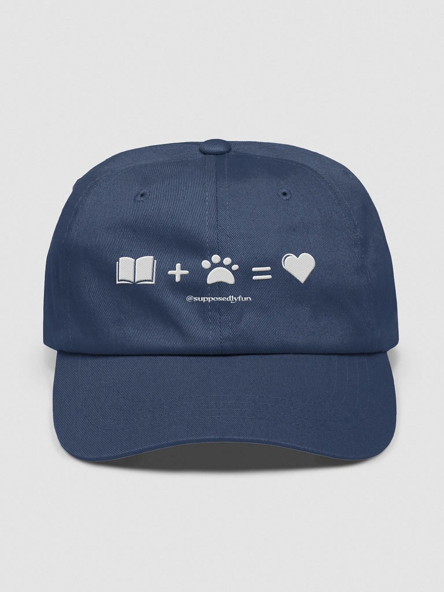Books + Dogs = Love Cap product image (5)