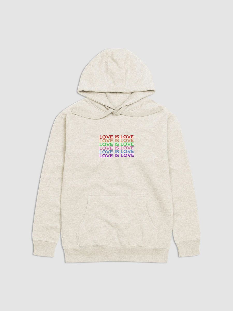 Rainbow Love is Love Unisex Hoodie product image (5)