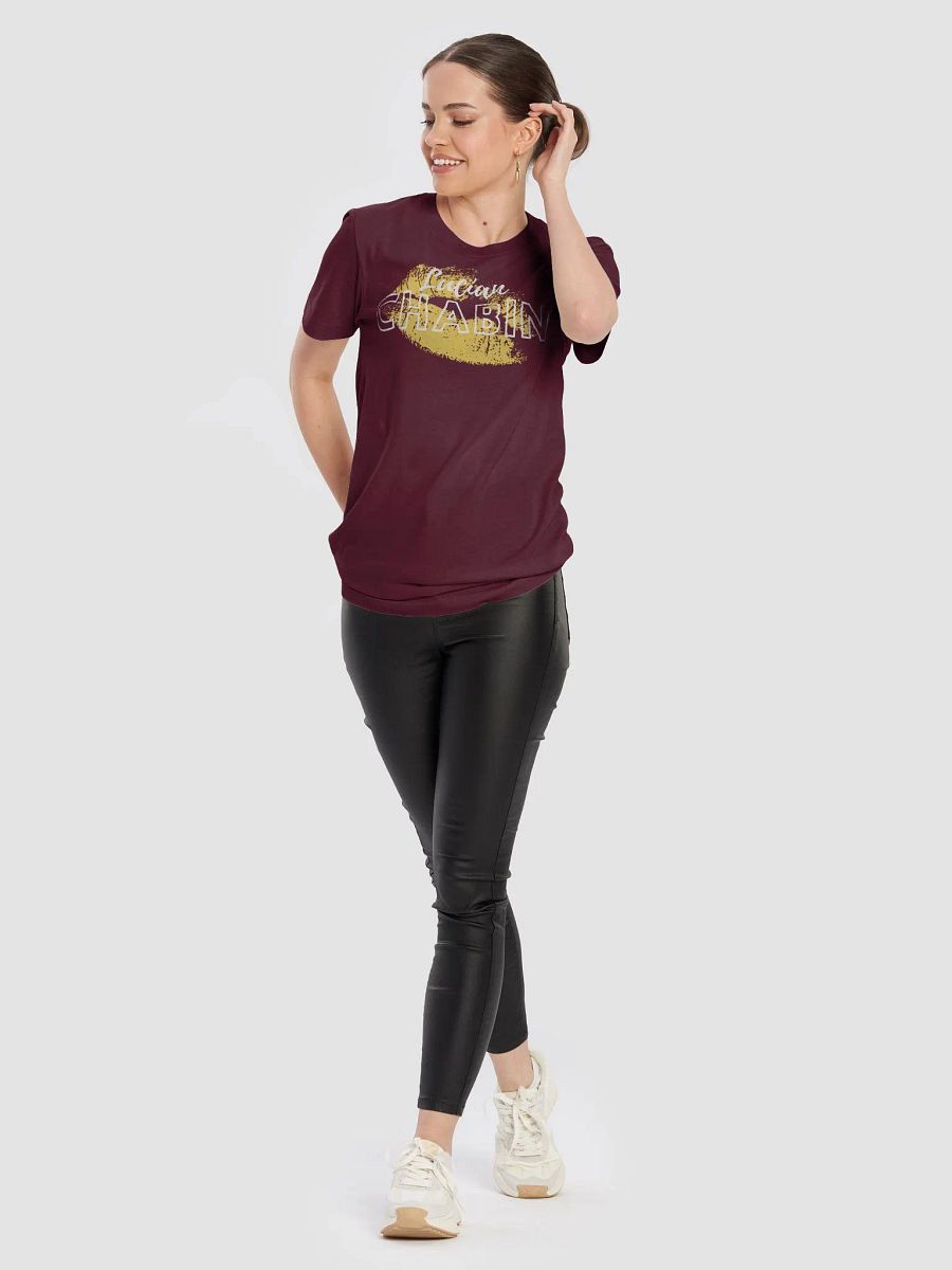 Lucian Chabin White Text Graphic Tee product image (37)