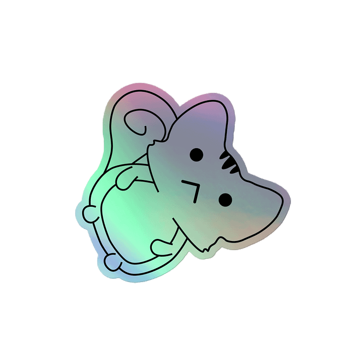 Bit Sad Innit Collection Holo Sticker product image (2)