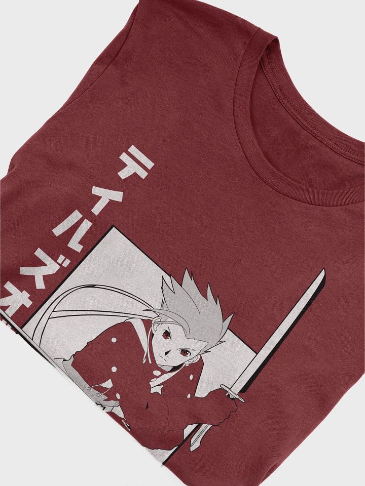 Lloyd (Alt) Supersoft T-shirt (Crimson, Black) product image (7)