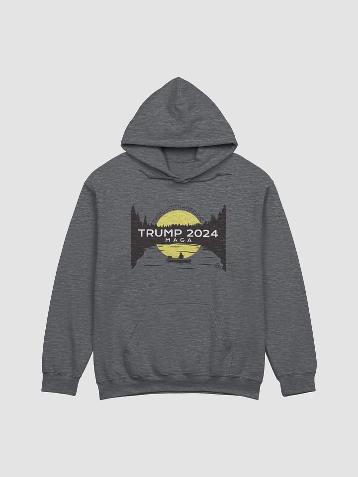 Trump 2024 Fishing Sunset Hoodie product image (7)
