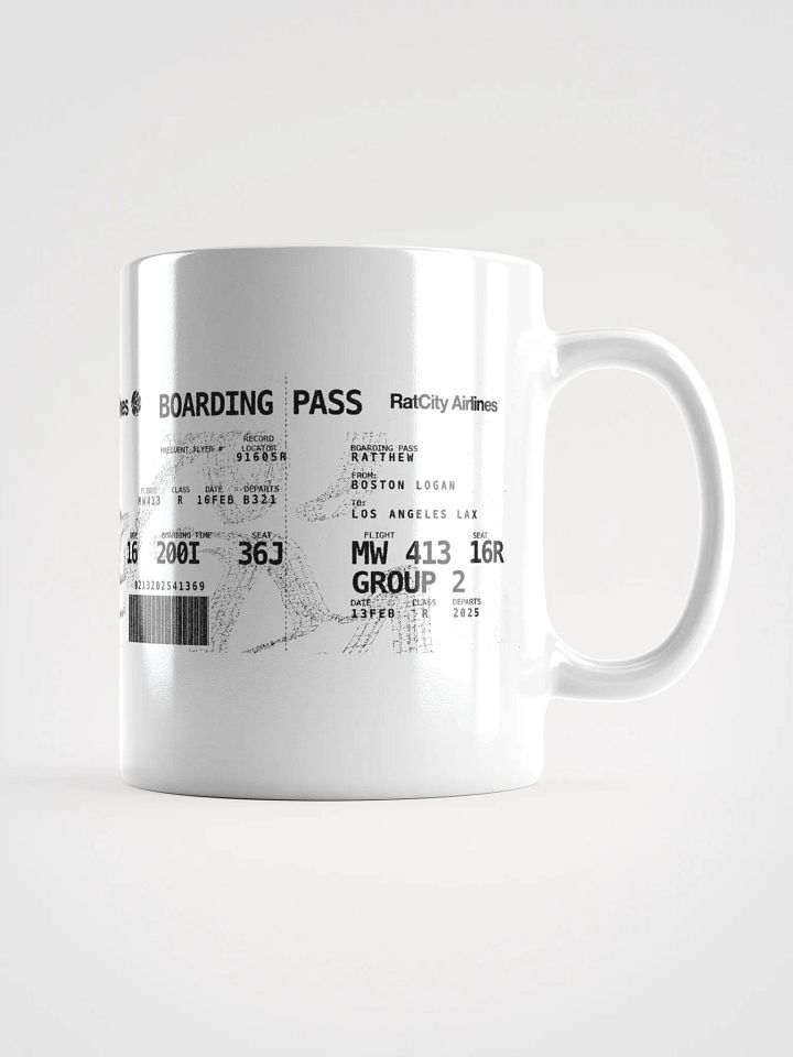 Boarding Pass Mug product image (3)